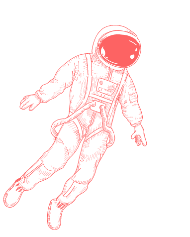 Welcome 1 space suit man